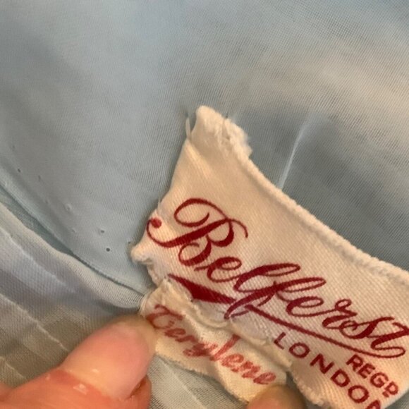 Harrods of London vintage blouse  from 50s/60s  chest 38'  collectors piece - Picture 3 of 9